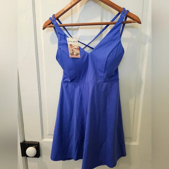 Halara Blue/Purple Dress- Size Small- NWT - Picture 3 of 5